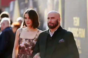 John Travolta and Ella Bleu