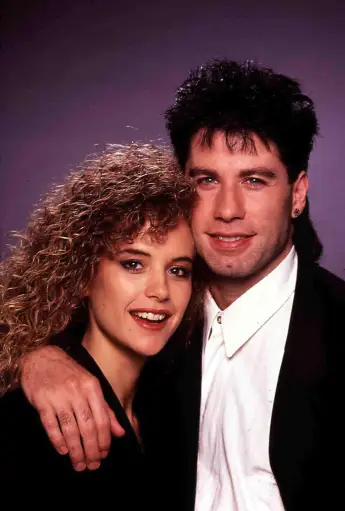 John Travolta and Kelly Preston in 'The Experts' (1989)