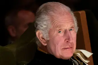 King Charles during the Scottish Coronation