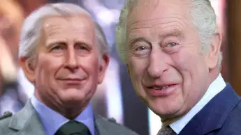 King Charles wax figure