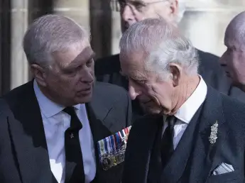 King Charles, Prince Andrew