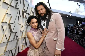 Lisa Bonet and Jason Momoa at the 91st Annual Academy Awards on February 24, 2019