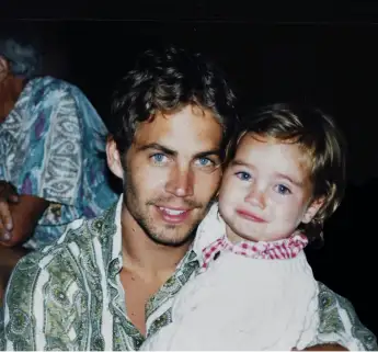 Paul Walker and Meadow Walker