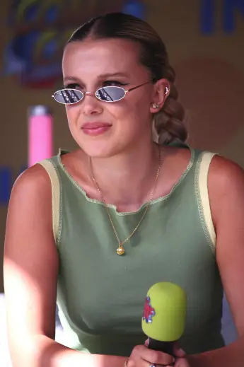 Millie Bobby Brown at the German Comic Con limited & Family Edition in the Dortmund exhibition center. Dortmund, July 16, 2022 *** Mil