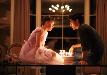 Molly Ringwald and Michael Schoeffling in 'Sixteen Candles'