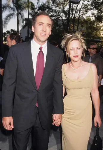 Nicolas Cage and Patricia Arquette