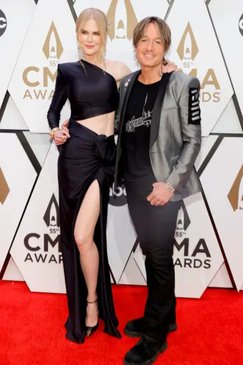 Nicole Kidman and Keith Urban at the CMA Awards 2021