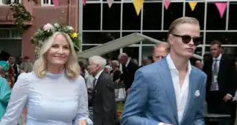 Crown Princess Mette-Marit and Marius Borg Høiby