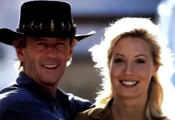 Paul Hogan and Linda Kozlowski