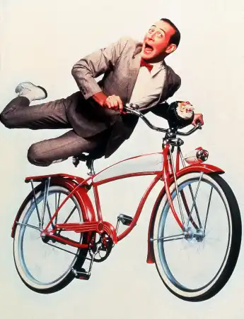 Paul Reubens in 'Pee-wee's Big Adventure'