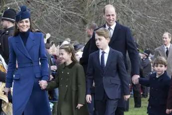 Prince William, Princess Kate and their children