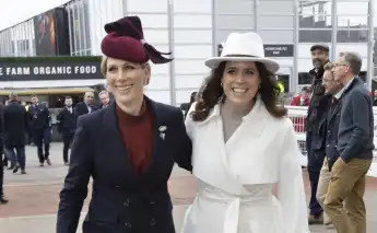 Zara Tindall and Princess Eugenie