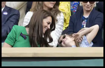 Princess Kate and Princess Charlotte