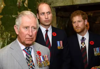 Prince Charles, Prince William, Prince Harry