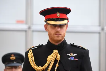 Prince Harry in uniform