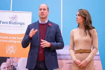 Prince William and Duchess Kate with XS waist