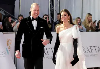 Prince William Duchess Kate BAFTA Awards