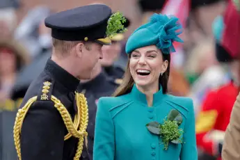 Prince William and Duchess Kate on Saint Patrick's Day