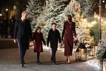 British Royal Family Prince William Princess Charlotte Prince George Duchess Kate