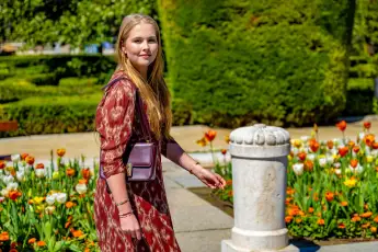 Princess Amalia visits Madrid