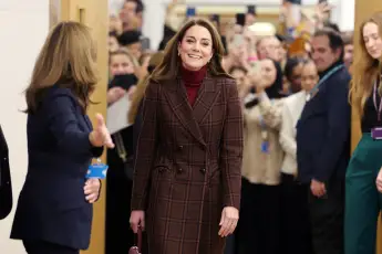 Princess Kate visits the hospital where she was treated