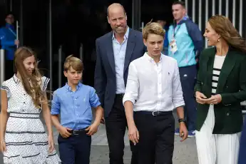 Princess Kate, Prince William, and the children