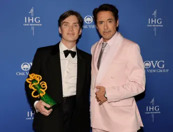 Robert Downey Jr. and Cillian Murphy