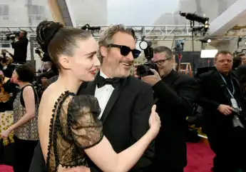 Rooney Mara and Joaquin Phoenix