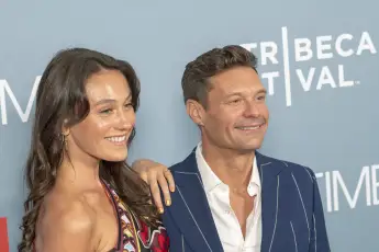 Ryan Seacrest and Aubrey Paige