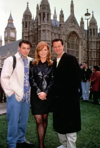FRIENDS, Ep.423, 424 The One With Ross s Wedding-1&2 (5/7/98), yr4, Matt LeBlanc, Sarah Ferguson & Matthew Perry. Courte