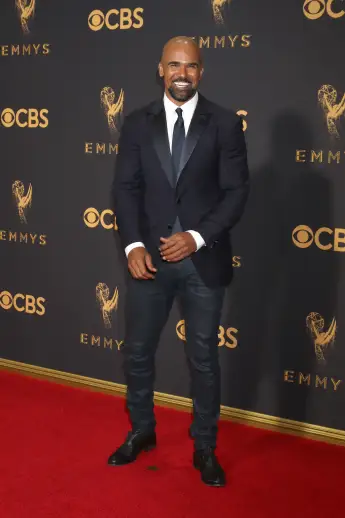 Shemar Moore at the 69th Annual Emmy Awards on September 17, 2017