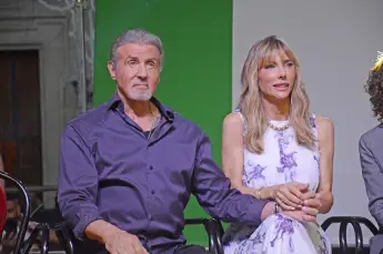 Sylvester Stallone and Jennifer Flavin