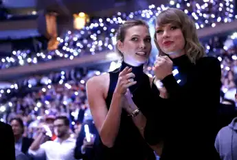 Taylor Swift and Karlie Kloss