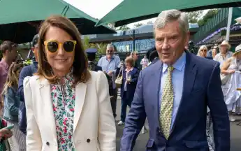 Carole Middleton and Michael Middleton