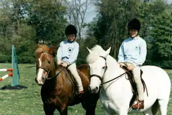 Zara Tindall and Peter Phillips
