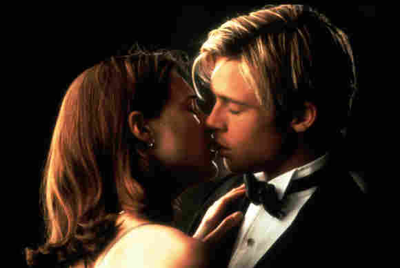 Brad Pitt y Claire Forlani en 'Meet Joe Black' 1998