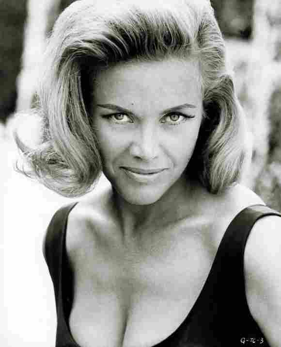 Honor Blackman starred as "Pussy Galore" in 'Goldfinger'.