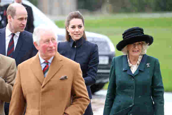 Prince William, Duchess Catherine, Prince Charles, and Duchess Camilla