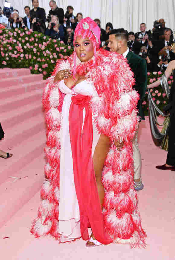 Lizzo attends The 2019 Met Gala Celebrating Camp: Notes on Fashion at Metropolitan Museum of Art on May 06, 2019 in New York City