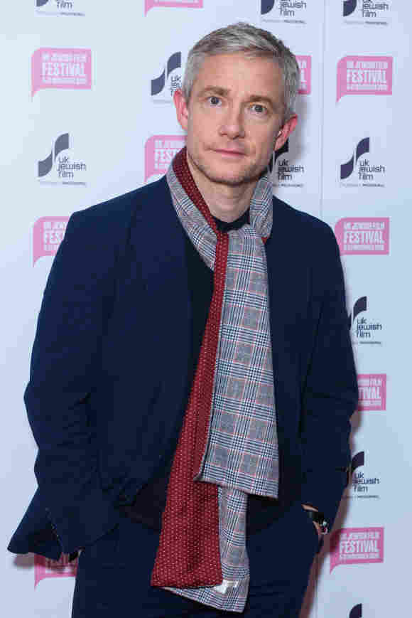 Martin Freeman attends "The Operative" UK premiere at Picturehouse Central on November 14, 2019