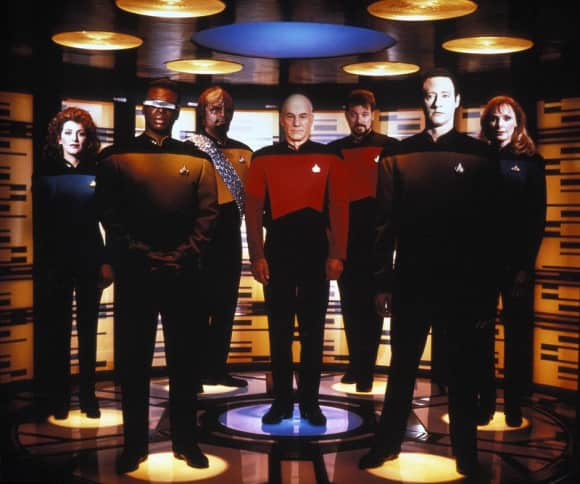 star trek the next generation space the final frontier action figures