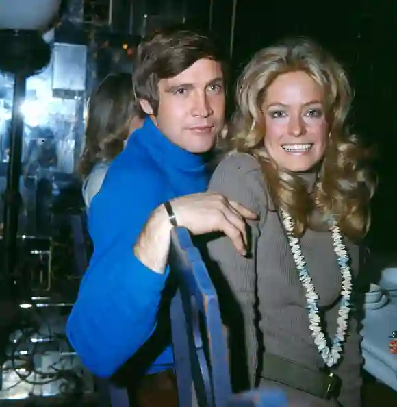 Lee Majors and Farrah Fawcett