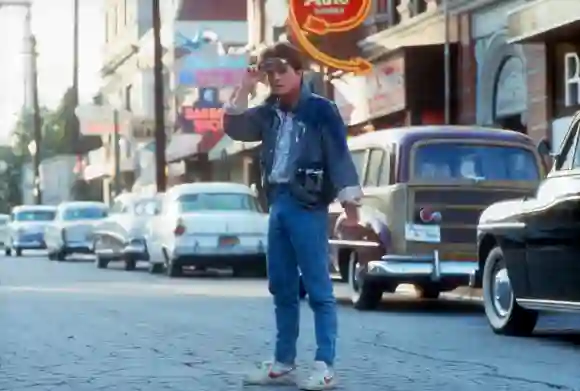 Michael J. Fox in 'Back to the Future'