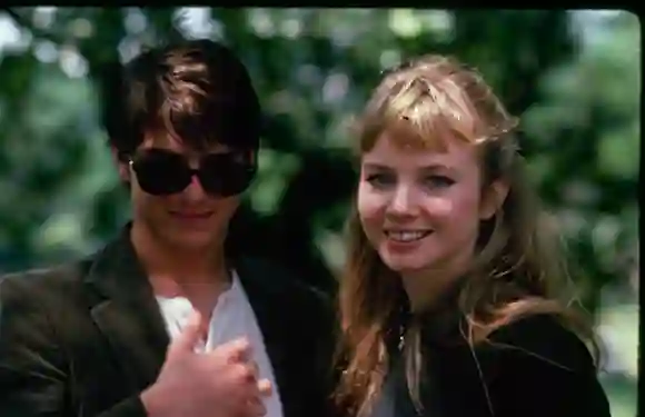 Tom Cruise and Rebecca De Mornay