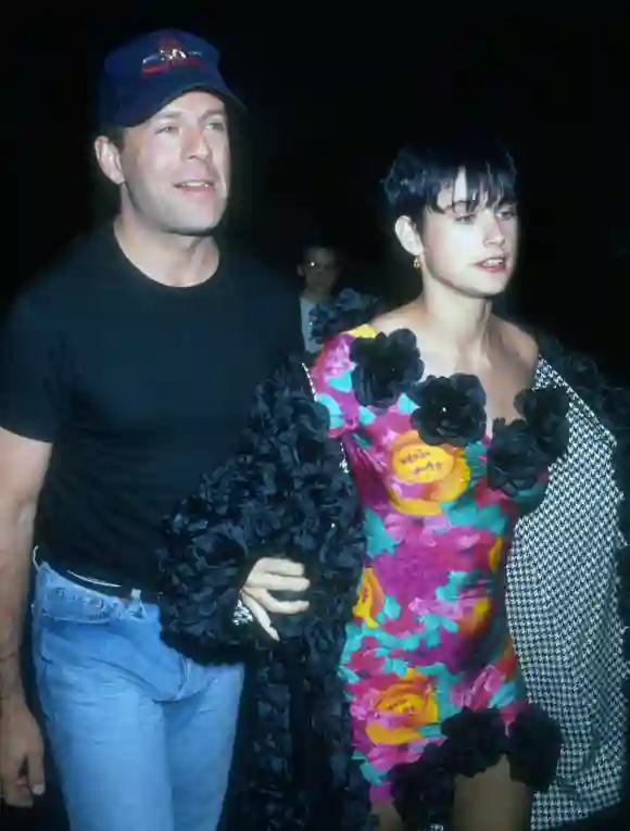 Bruce Willis et Demi Moore