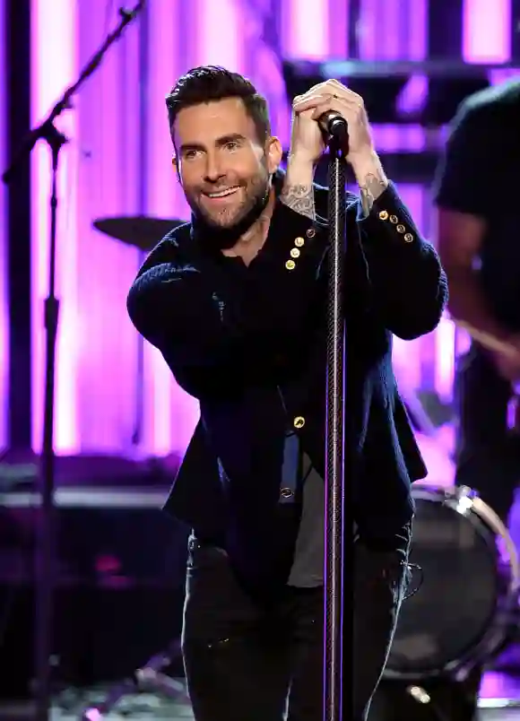 Singer Adam Levine of Maroon 5 performs onstage during the 2016 American Music Awards at Microsoft Theater on November 20, 2016 in Los Angeles, California.