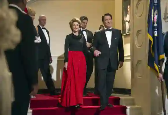 Jane Fonda & Alan Rickman Characters: Nancy Reagan, Ronald Reagan Film: The Butler (USA 2013) Director: Lee Daniels 05 A