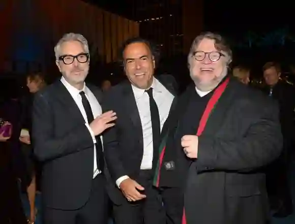 Alfonso Cuarón, Alejandro González Iñárritu y Guillermo del Toro