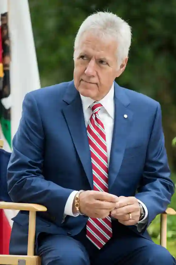 TV personality Alex Trebek attends the 150th anniversary of Canada's Confederation