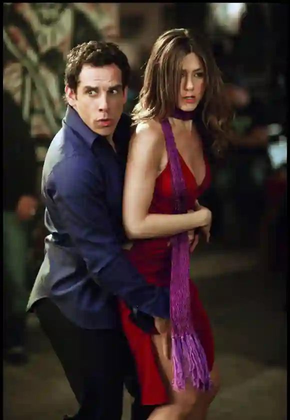 Jennifer Aniston and Ben Stiller in the film "Along Came Polly".
